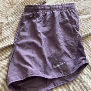 Nike Size L Dri-fit running shorts in purple